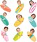 45Pcs Summer Cutouts Surfboard Paper Cut-Outs 9 Designs Tropical Beach Surfing Bulletin Board Decor with 100Pcs Glue Points for DIY Craft Back to School Classroom Home Hawaiian Party